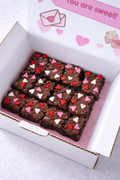 Valentine’s Brownies Box