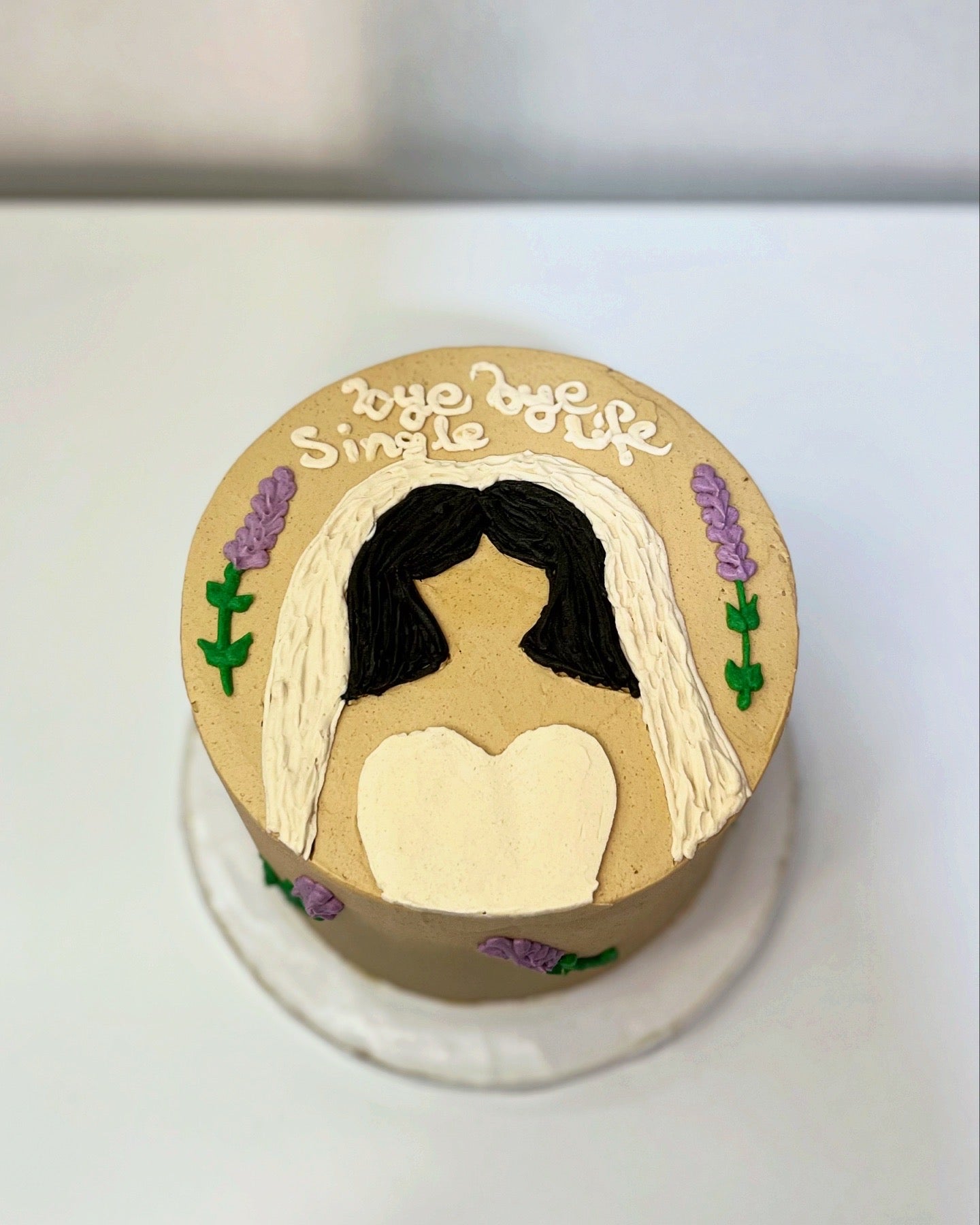 Bridal Drawing Cake