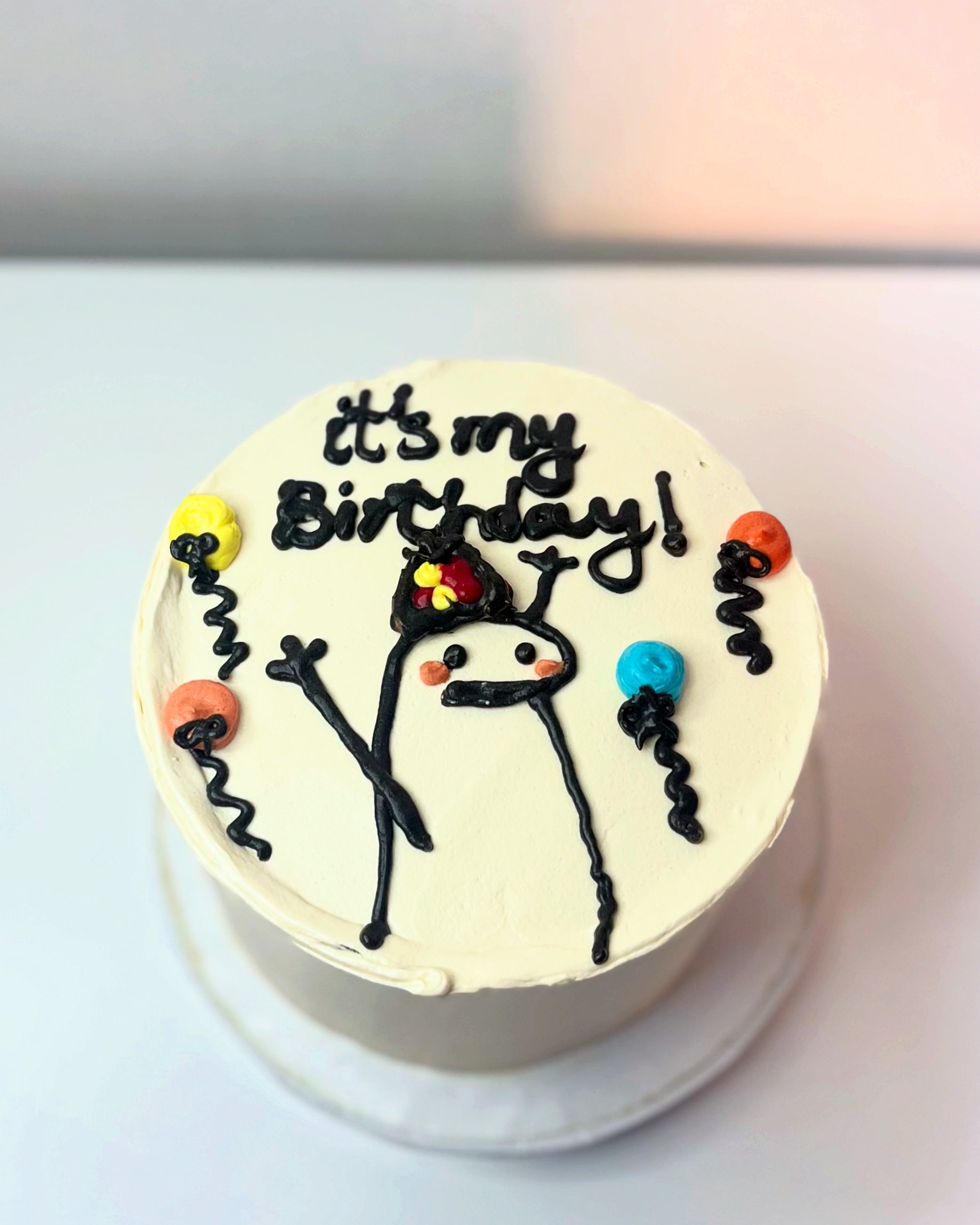 It’s My Birthday Doodle Cake