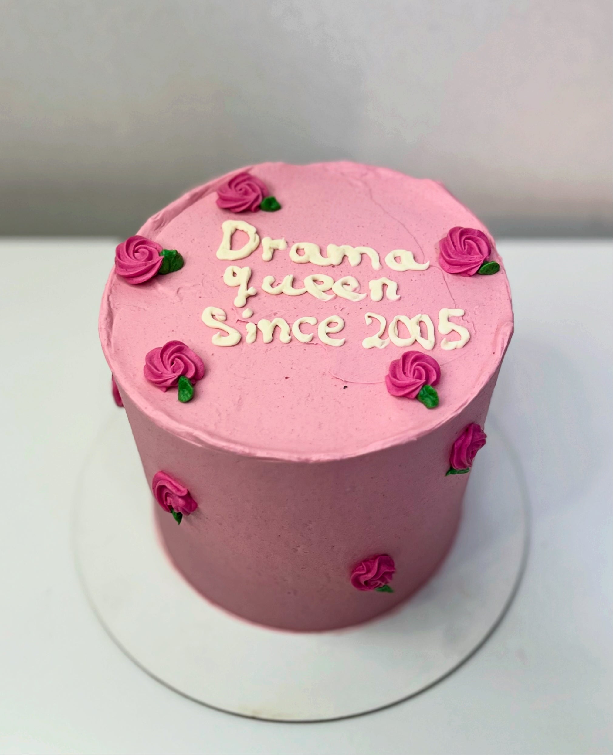 Pink Roses Cake