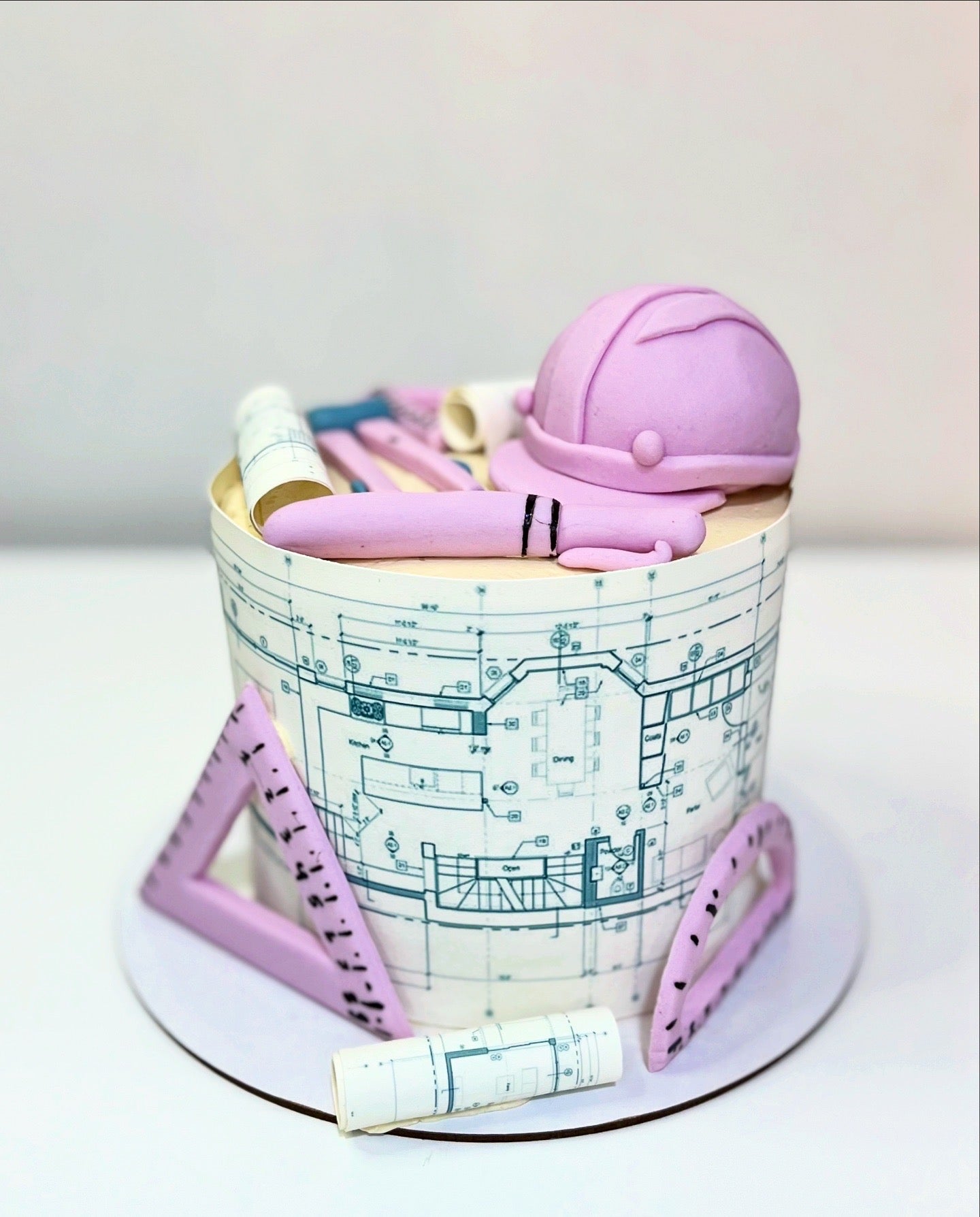 Engineer Themed Cake