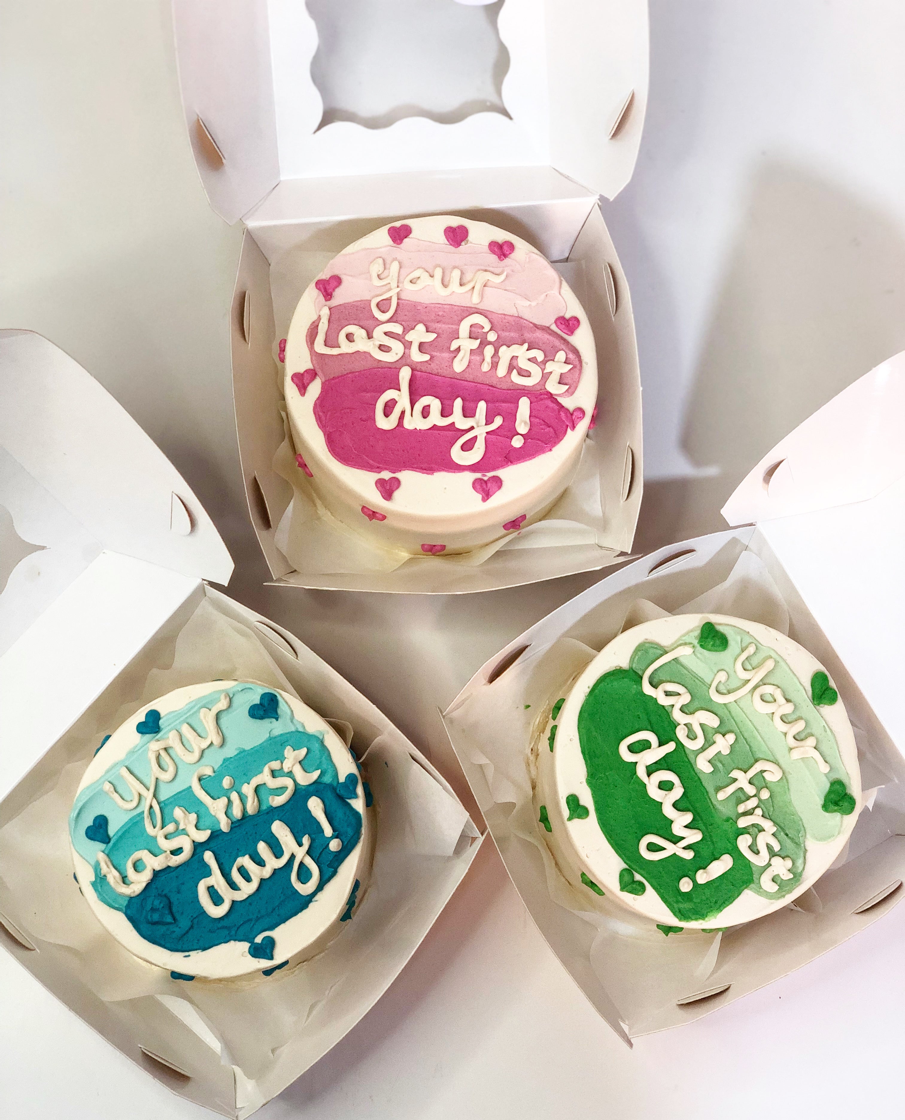 Last first day cake