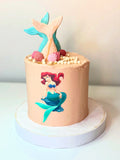 Ariel Mermaid Cake