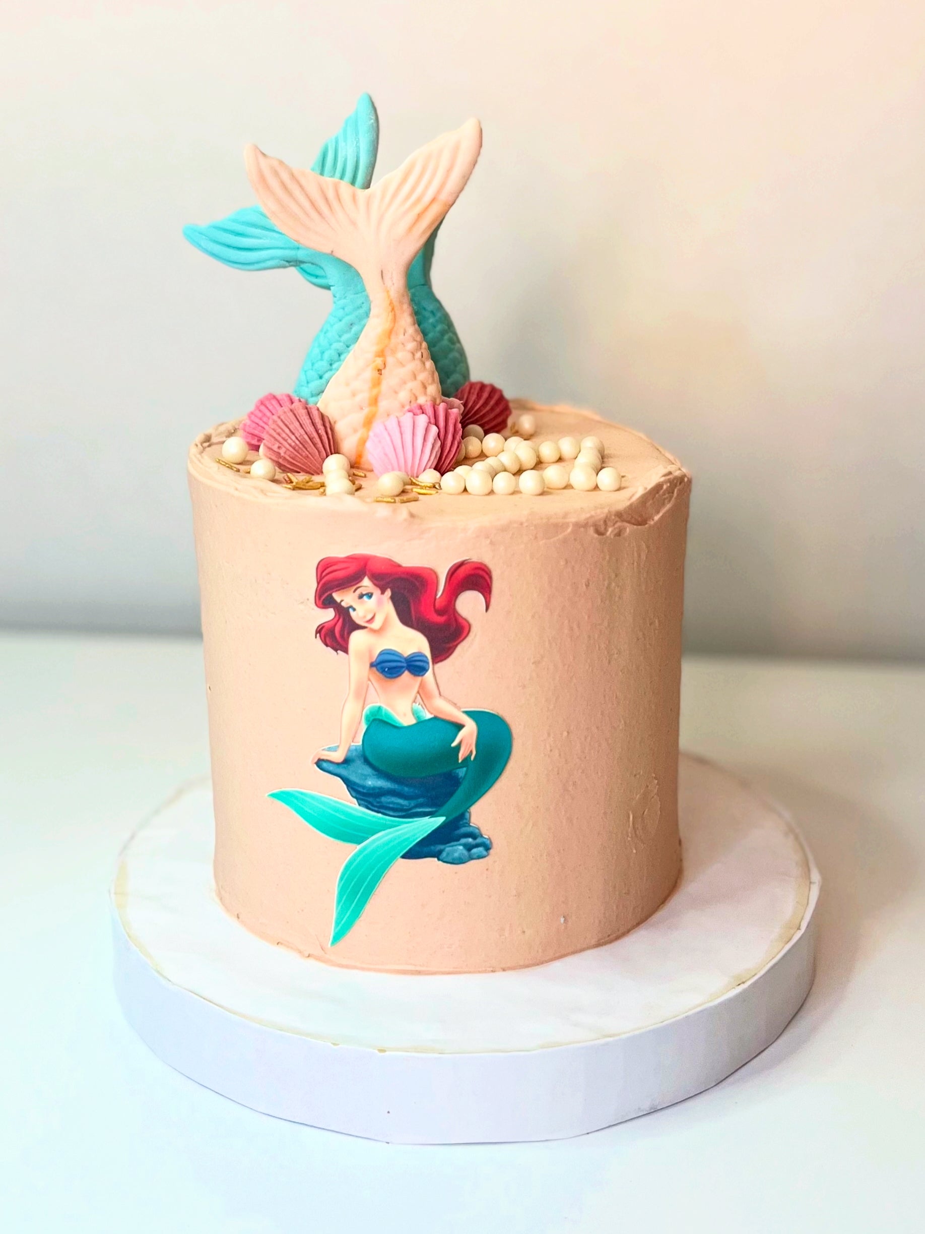 Ariel Mermaid Cake