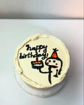 Happy Birthday Doodle Cake
