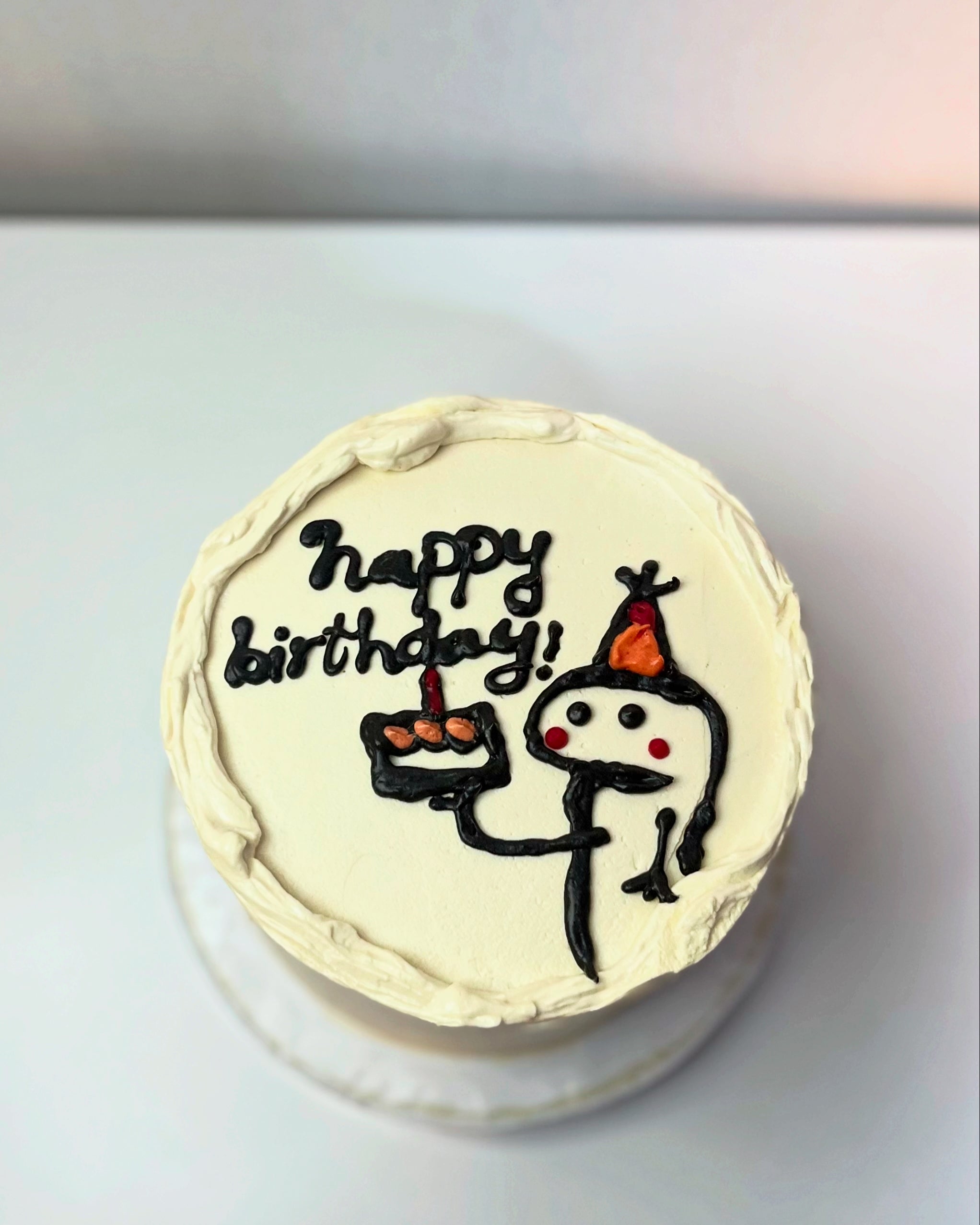 Happy Birthday Doodle Cake