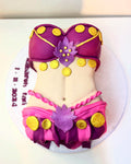 Belly Dancer Bachelorette Cake