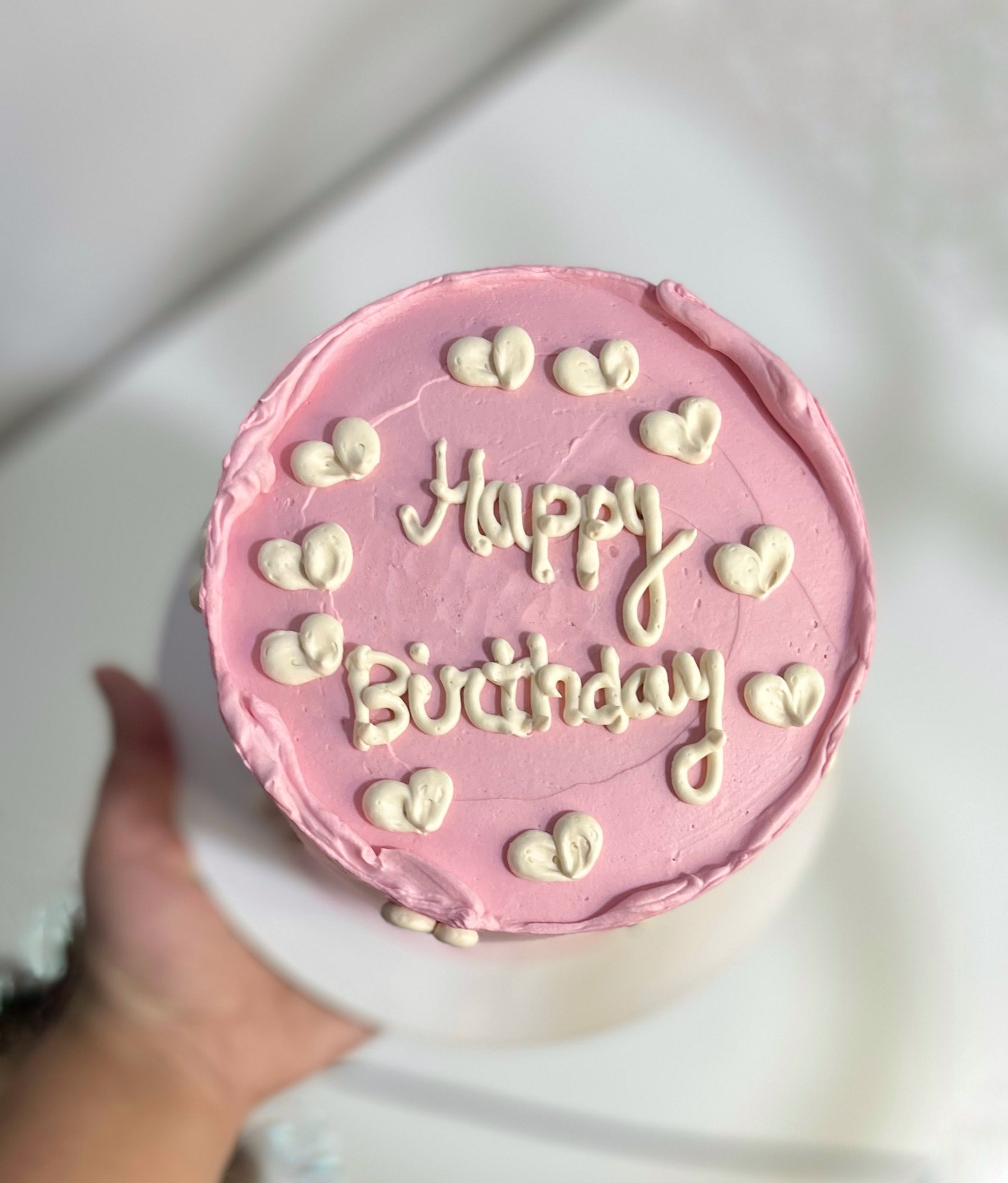 Pink Birthday Cake