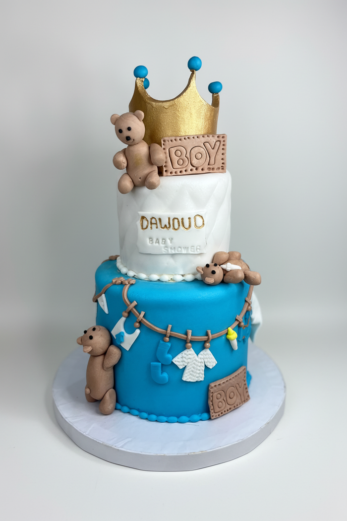 Boy Baby Shower Cake