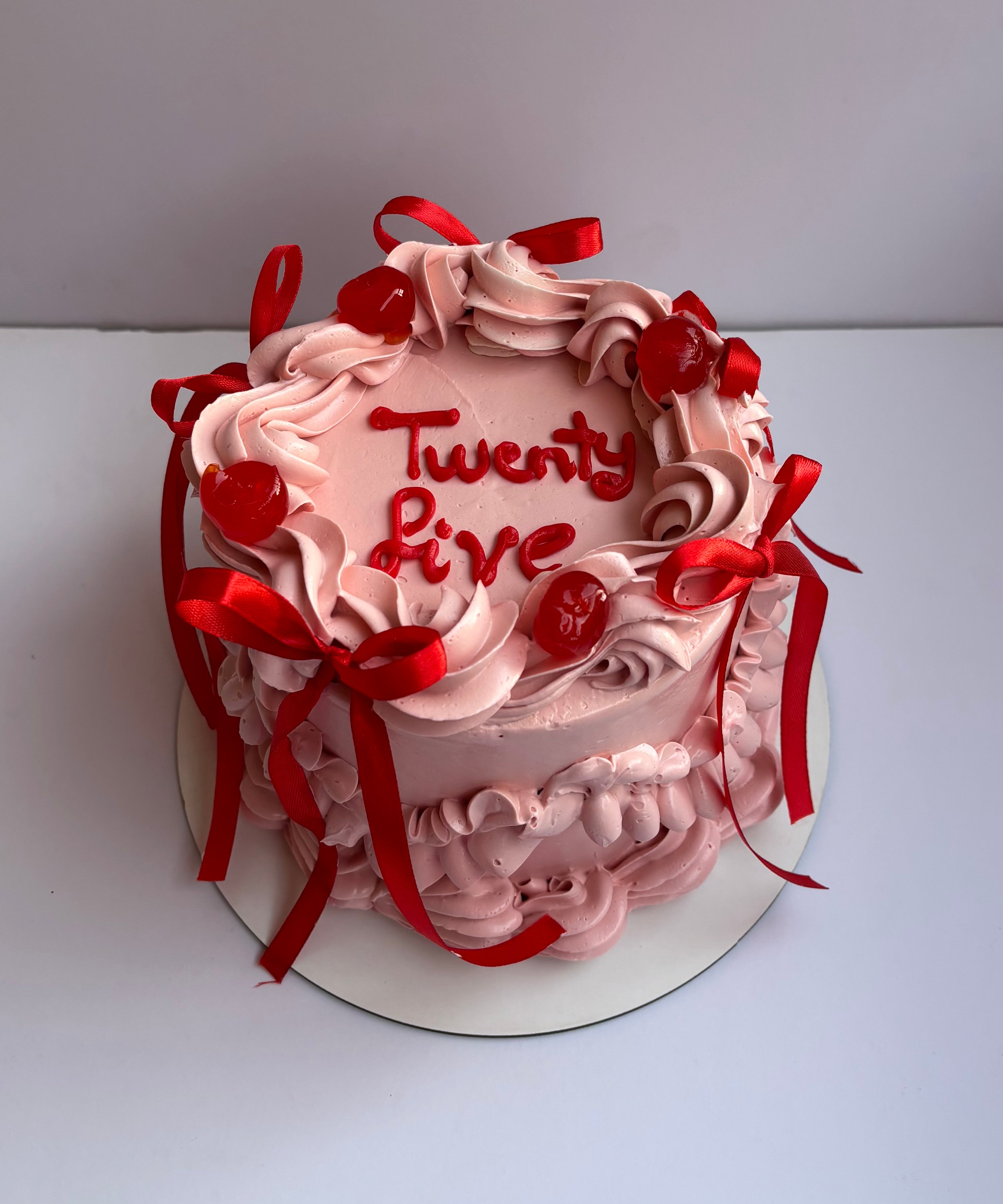 Twenty Five Vintage Cake
