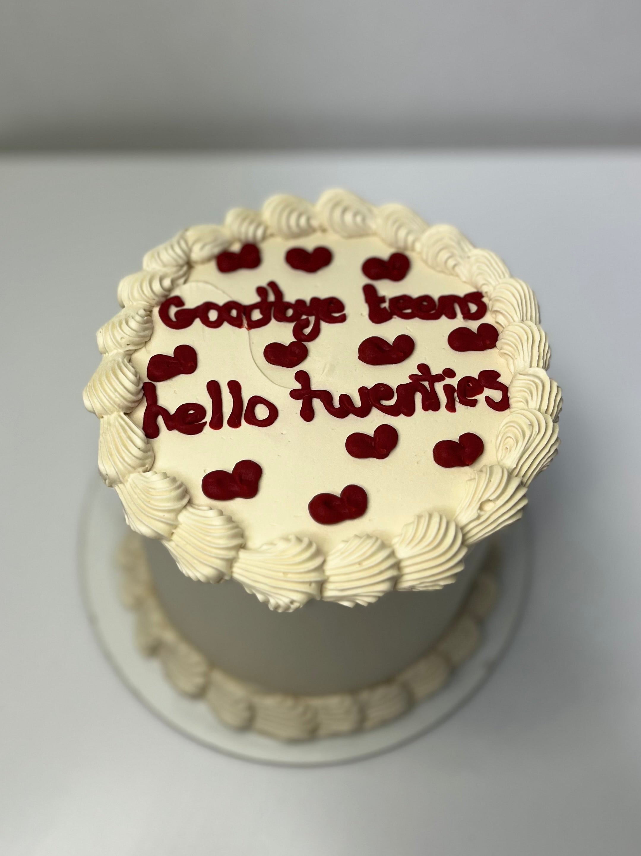 Hello twenties cake