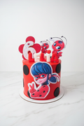 Leila Miraculous Ladybug Cake - Professional