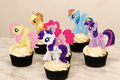 Pony birthday cupcakes studio edit
